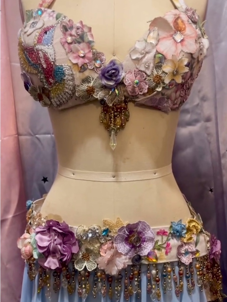 Spring Faerie Bellydance Costume